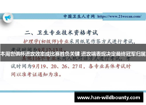 本周世俱杯进攻效率成比赛胜负关键 进攻端表现决定最终冠军归属 本周世俱杯进攻效率成比赛胜负关键 进攻端表现决定最终冠军归属